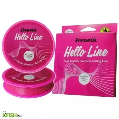 Frenetic Hello Line Monofil zsinór 0,215 Mm 199M 6,1 Kg Fluo Zöld