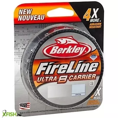 Berkley Fireline Ultra 8 Filler Spools Fonott Pergető zsinór 150m Smoke 10.7kg | 23lb 0.007in | 0.17mm