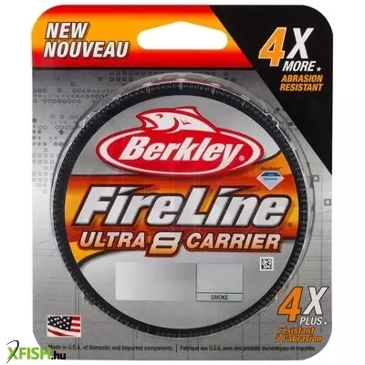 Berkley Fireline Ultra 8 Filler Spools Fonott Pergető zsinór 300m Smoke 13.9kg | 30lb 0.008in | 0.20mm