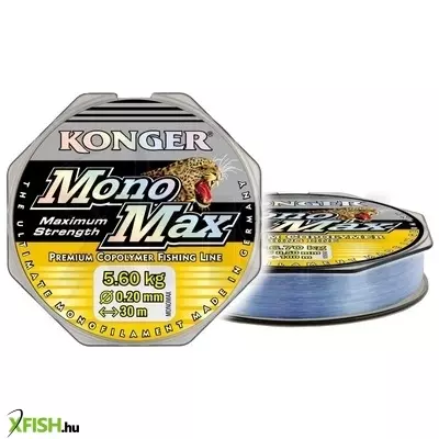 Konger Monomax Monofil Előkezsinór 30m 0,10mm 1,7Kg
