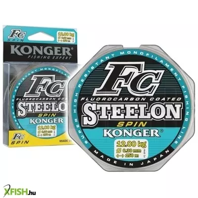 Konger Steelon Fc Spin Monofil Pergető Zsinór 150m 0,16mm 4,0Kg