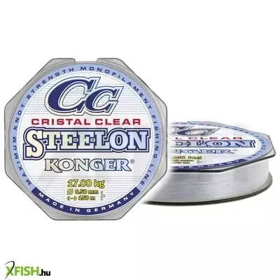 Konger Steelon Cc Cristal Clear Monofil Zsinór 100m 0,12mm 2,6Kg