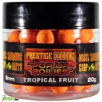 Zadravec Prestige Feeder Pop Up Pellet 6 mm Tropical Fruit Trópusi Gyümölcs Édes Narancs 20 g
