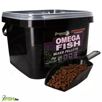 Starbaits Omega Fish Mix Vödrös Pellet 2Kg