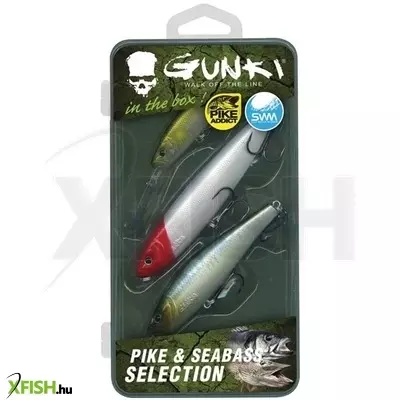 Gunki Box-Pike & Seabass Selection Wobblerszett 1 Csomag