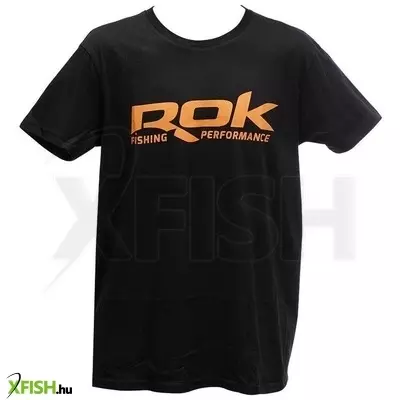 Rok T-Shirt Noir Fekete Póló L