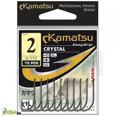 Kamatsu Crystal 08 Rr Füles Feeder Horog Piros 10 db/csomag