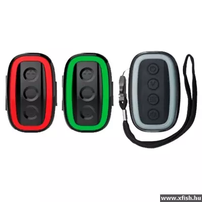 Madcat Topcat Alarm Set 2+1 Red Green Harcsás kapásjelző szett Piros-Zöld