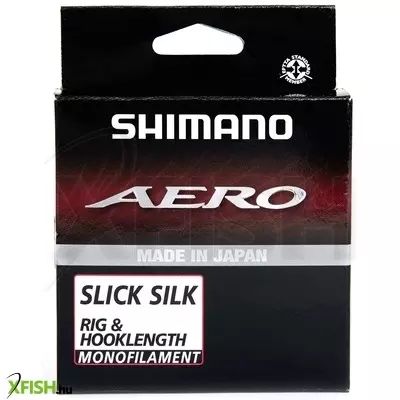 Shimano Line Aero Slick Silk Rig Monofil Zsinór Víztiszta 100m 0,21mm 4,13Kg