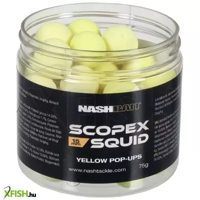 Nash Scopex Squid Airball Pop Up Bojli 20Mm Yellow (75G)