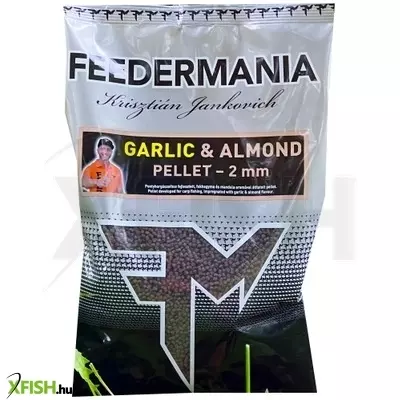 Feedermánia Silver Method Pellet 2 mm Garlic & Almond Fokhagyma Mandula 700 g