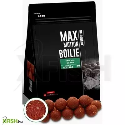 Haldorádó Max Motion Boilie Premium Soluble 24 Mm - Nagy Hal bojli 800g