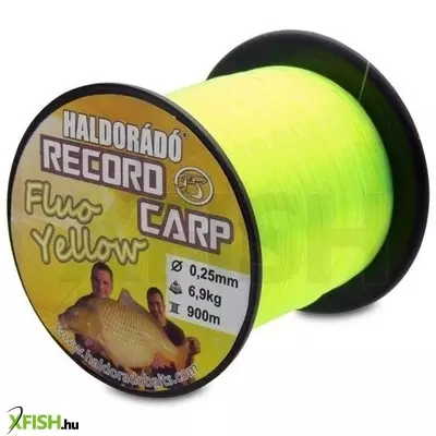 Haldorádó Record Carp Fluo Yellow 0,25 Mm / 900 M - 6,9 Kg