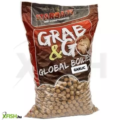 Starbaits Global Horgász Bojli Garlic Fokhagymás 20mm 10000g
