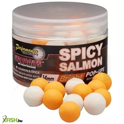 Starbaits Pop Up Bright Spicy Salmon Fűszer Lazac 50 g 12 mm