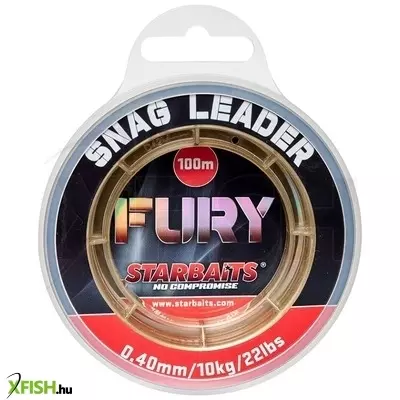 Starbaits Fury Snag Leader Monofil Előtétzsinór 100M 0,40Mm