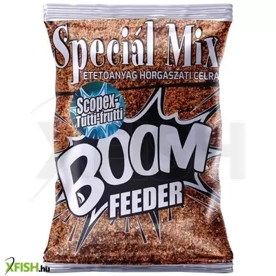 Speciál mix Boom Scopex-tutti frutti előre kevert etetőanyag 800 g