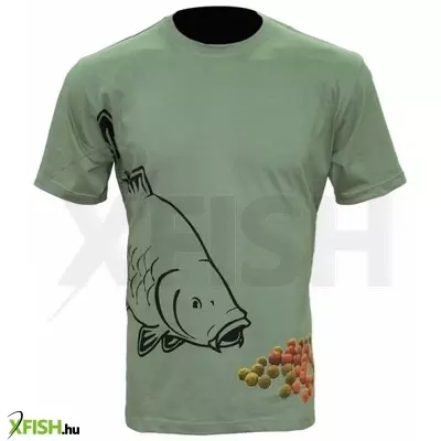 Zfish Boilie T-shirt Olive Green Bojlis Póló L