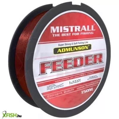 Mistrall Admunson Monofil Feeder Zsinór 150 m 0,30 mm 12,80 kg Piros