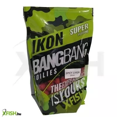 Ikon Super Feeding Bangbang Bojli Spicy liver - Fűszeres máj 20 mm 800 g